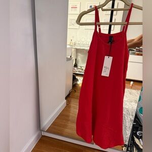 bobi Red Mini Dress